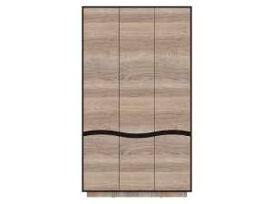 Set dormitor Yasen Jeneva (Stejar sonoma trufle/Wenge) 160 x 200 cm 