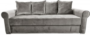 Прямой раскладной диван DP Lira Grey