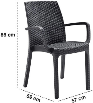 Стул для дачи Bica Verona Armchair Graphite
