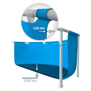 Piscină Intex Blue Metal Frame 