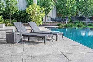 Masă pentru casa de vară Keter Ice Cube Graphite