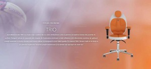 Fotoliu ergonomic pentru copii Kulik System Trio 