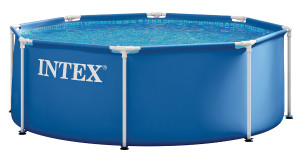 Бассейн Intex Blue Metal Frame 