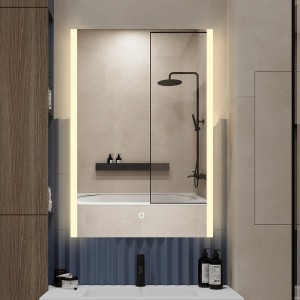 Oglindă cu iluminare LED Rech Bathroom Mirror 60x60 cm 