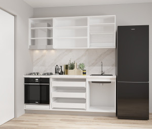 Bucătărie modulară Relaxe Mini Nordic 2.0 m 