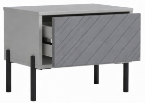 Noptiera MatroLuxe Leada №6 Light concrete