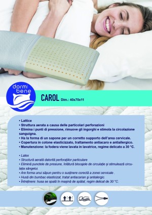 Pernă Dormibene Carol 