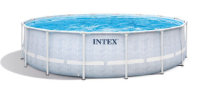 Piscină Intex Chevron Prism Frame Premium Pool 488 x 122 cm 