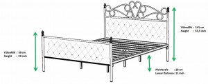 Кровать Magnus Pedesa 160 x 200 см 