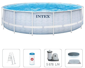 Piscină Intex Chevron Prism Frame Premium Pool 