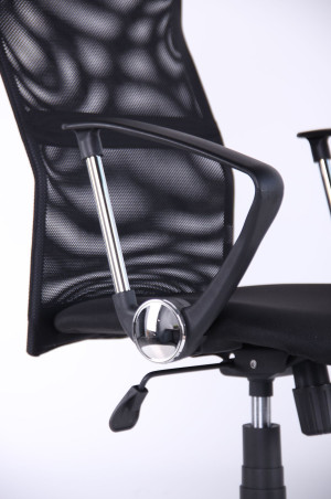 Fotoliu de birou AMF Ultra Chrome Black