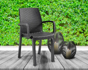 Стул для дачи Bica Verona Armchair Graphite