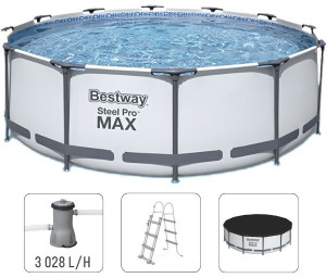 Piscină Bestway STEEL PRO MAX cu pompă de filtrare 