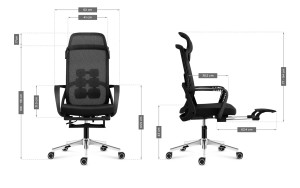 Fotoliu de birou Manager 3.6 Black