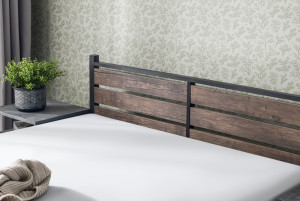 Кровать Evger K-300 160 x 200 см Black Wood