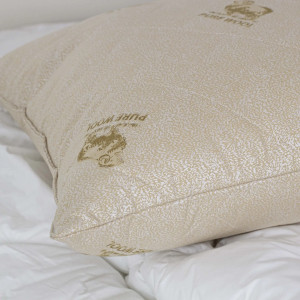 Set Plapuma + 2 perne Welpy Wool 200 x 220 cm 