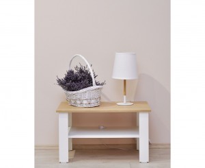 Журнальный столик Fabrik Home Blanco Белый ясень