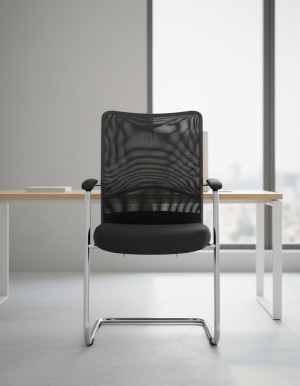 Офисный стул AMF Aero CF CHR Black