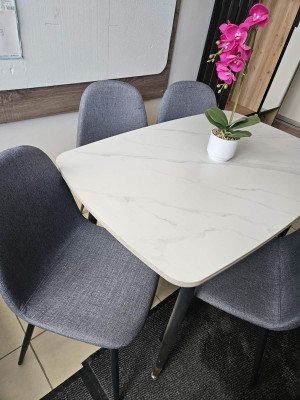 Стол Yasen DT-9034 Matt snow white