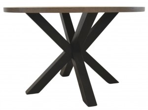 Masă de bucătărie DP Kleo 1200 Colonial/Black