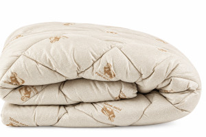 Set Plapuma + 2 perne Welpy Wool 200 x 220 cm 
