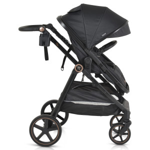 Cărucior 2 în 1 transformabil Moni Tokyo Black