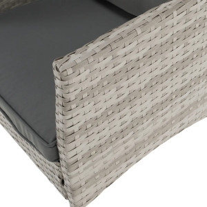 Set de mobilier pentru grădină Tempo Kondela Lalen TK-0000371811 Light Gray/Gray