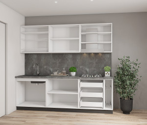 Модульная кухня Relaxe Standard Cream 2.4 м 