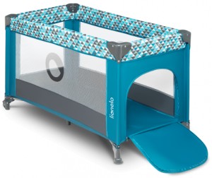 Pătuc pliabil 2 în 1 Lionelo Stefi Turquoise