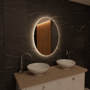 Зеркало с LED подсветкой Svendsen Lighted Mirror 70x50 см 