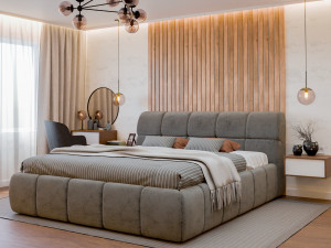 Кровать Loft в комплекте с матрасом Amore 160 x 200 см 