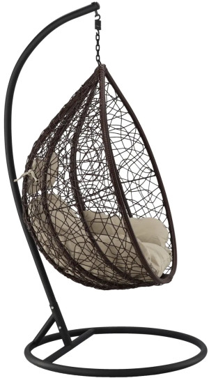 Fotoliu cocon Chomik FAT1050 Brown/Beige