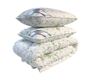 Set de vară Plapuma + 2 perne Somnart Aloe Vera 200 x 220 cm 
