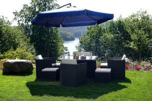 Зонтик FunFit 300cm Blue