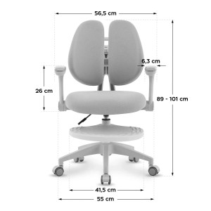 Fotoliu pentru copil Fotoliu Junior 4.9 Blue
