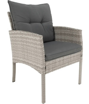 Set de mobilier pentru grădină Tempo Kondela Lalen TK-0000371811 Light Gray/Gray