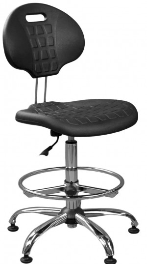Fotoliu de birou DP Laborant GTS Ring Base 