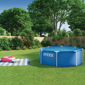 Piscină Intex Blue Metal Frame 