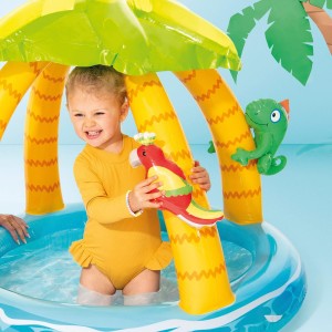 Бассейн Intex Пальмы на острове 