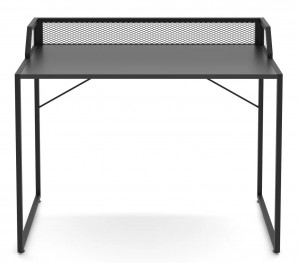 Прямой компьютерный стол Magnus Mela Anthracite/Black