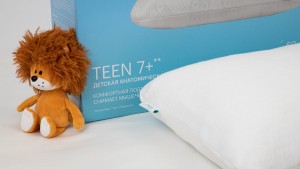 Pernă pentru copii 2 în 1 Askona Teen 7+ 59x39 cm 