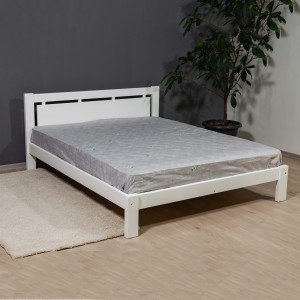 Деревянная кровать MobiCasa L 210 120 x 200 см White
