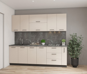 Модульная кухня Relaxe Standard Cream 2.4 м 