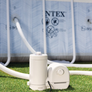 Pompă cu filtru – cartuș Intex Krystal Clear C1500 