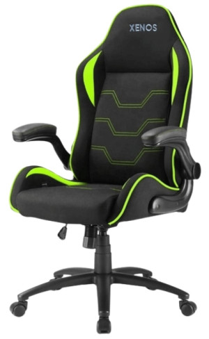 Fotoliu gaming Xenos Neron Black/Green