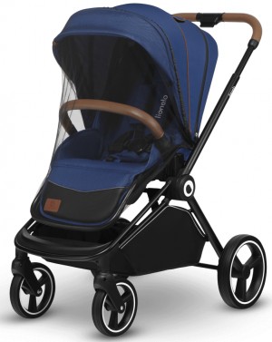 Cărucior Lionelo Mika 2 în 1 Blue Navy