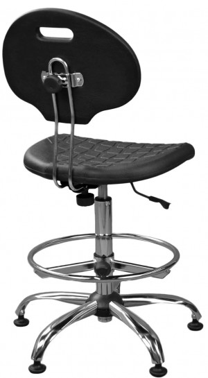 Fotoliu de birou DP Laborant GTS Ring Base 