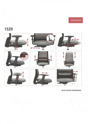 Офисное кресло Interstuhl Runner 152II 