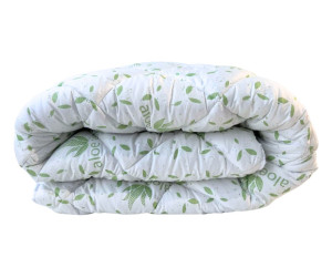 Set de vară Plapuma + 2 perne Somnart Aloe Vera 200 x 220 cm 