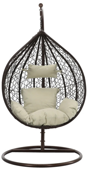 Fotoliu cocon Chomik FAT1050 Brown/Beige